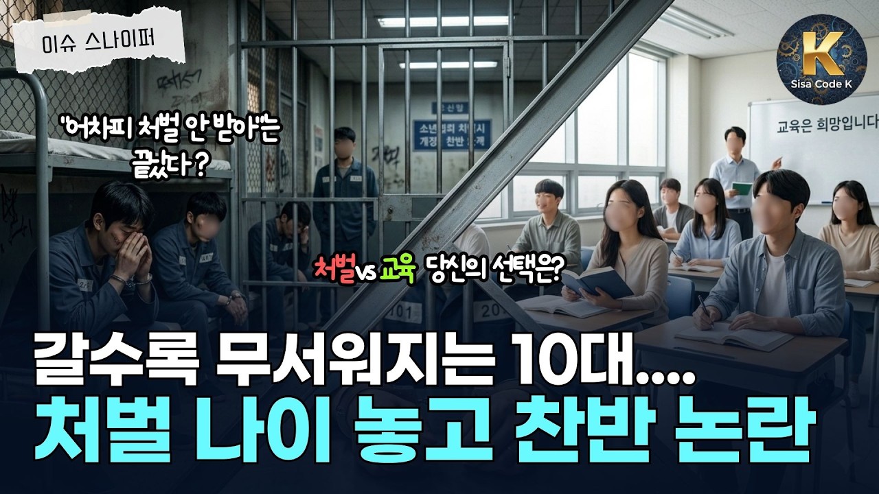 범죄는 영악해지는데 법은 제자리? 처벌 나이 놓고 터진 찬반 논란