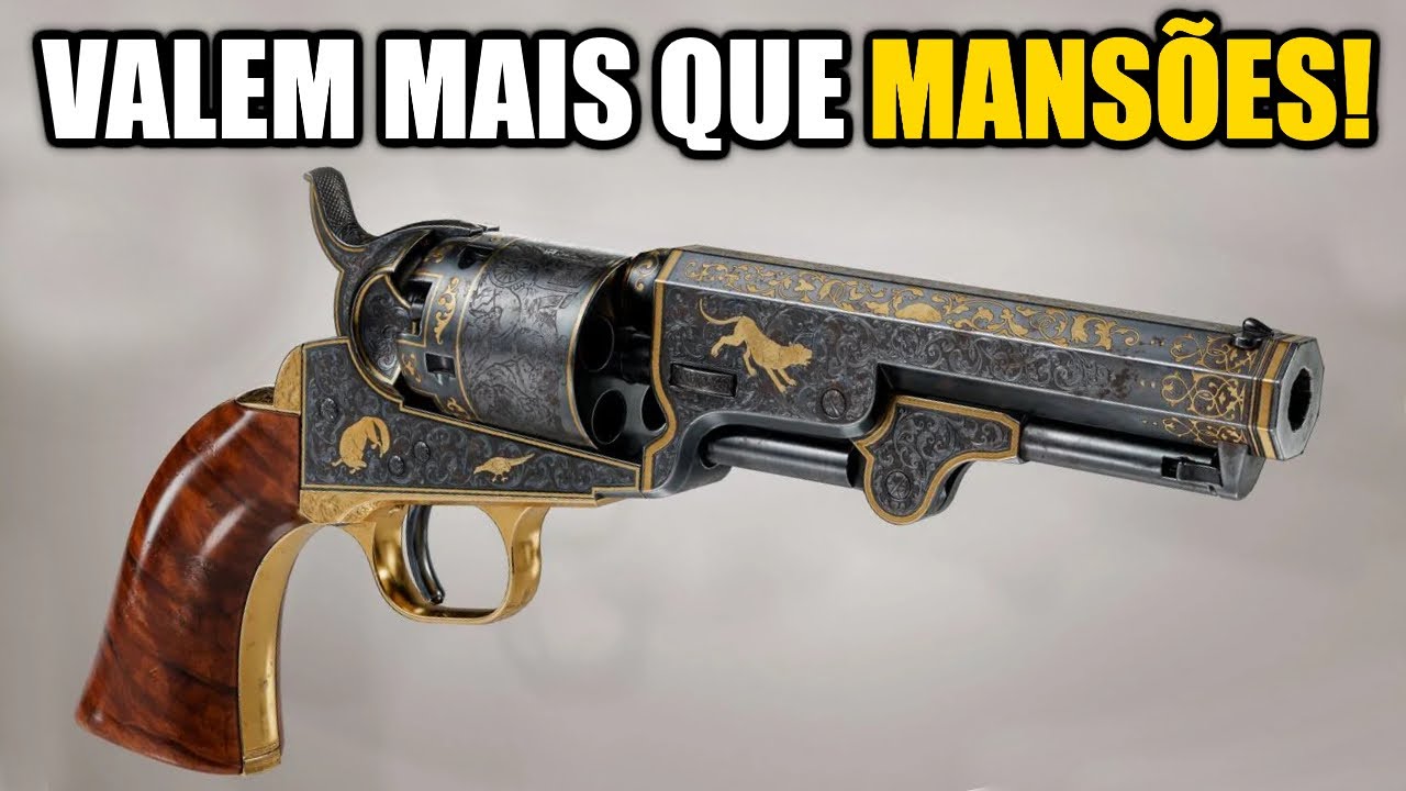 As 10 armas curtas mais caras já leiloadas na história!