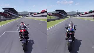 左 Steam版 RIDE5 右 PS5版