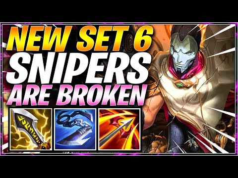 NEW SET 6 SNIPERS ARE BROKEN TFT SET 6 PBE I Teamfight Tactics SET 6 PBE emilyywang