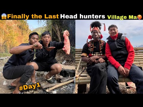 😱Finally I Reached Last Headhunters konyak Mon Village Nagaland🥵Kha fasgaya rat ma || B Crazy ❣️