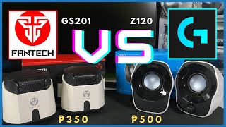 Logitech Z120 vs Fantech GS201 Hellscream │ Cheapest Desktop Speaker Comparison