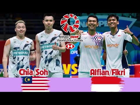 Chia/Soh (MAS) vs Alfian/Fikri (INA) MD-World Tour Finals 2025