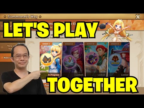 Summoners War - LET'S PLAY TOGETHER AGAIN! The Path of Summoner facebook event