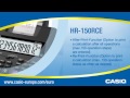 Spausdinantis skaičiuotuvas CASIO HR-150RCE, 65 x 165 x 295 mm