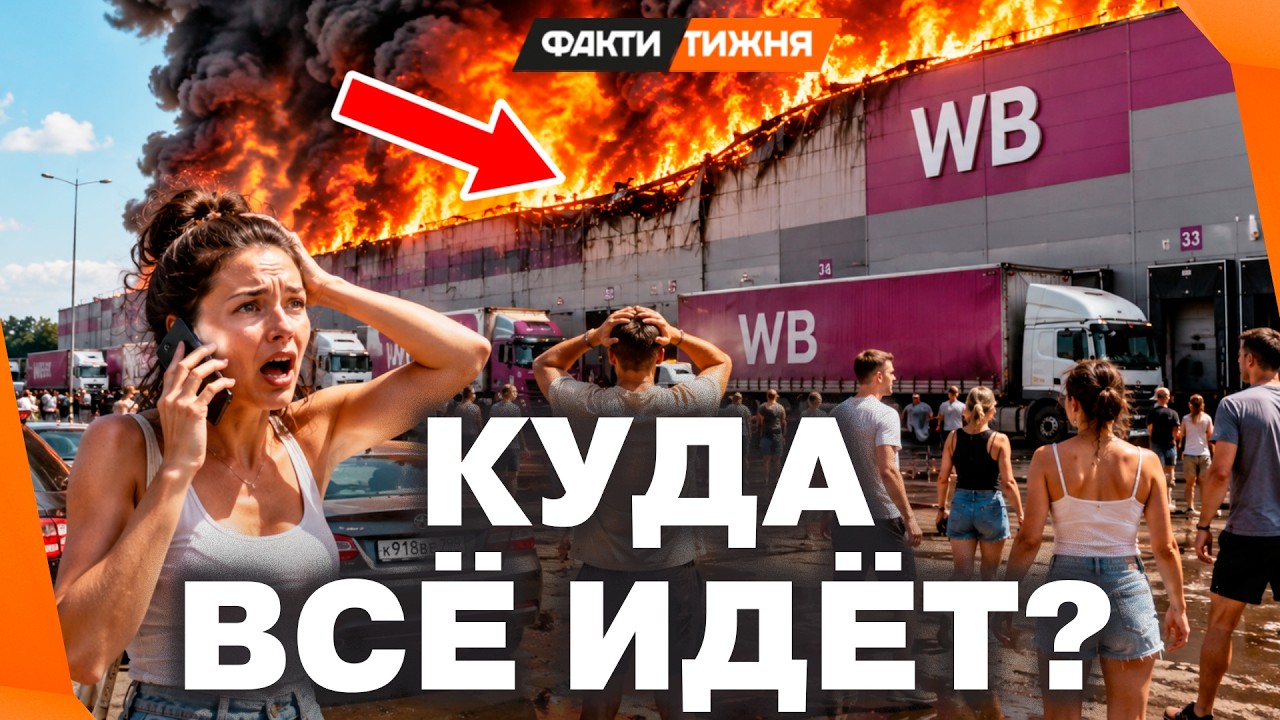 Горят НОВЫЕ СКЛАДЫ WILDBERRIES. Путин ОБЕЩАЛ ДВИЖУХУ — он россиянам ЕЁ И ДАЛ. Чего 