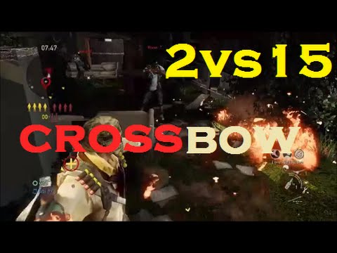2 vs 15 (crossbow) Comeback - The Last of us : Remastered Multiplayer