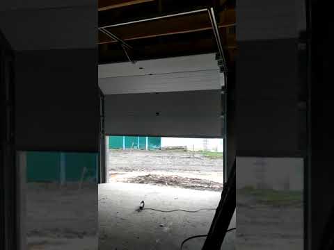 Настройка привода ZAIGER на запоминание положения открывания и закрытия секционных ворот ZAIGER