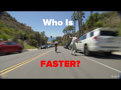 Biker VS Skateboarder || Raw Run