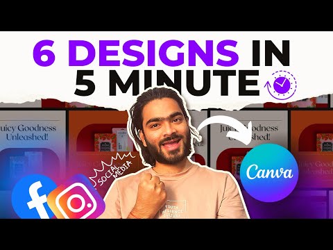 How To Make Social Media Design for Travel Agency Facebook Instagram Ads Design In Canva Part 7