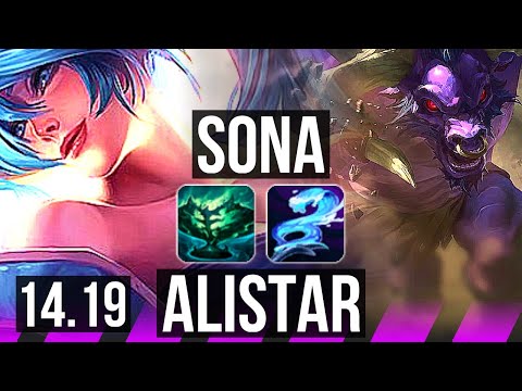 SONA & Jhin vs ALISTAR & Ziggs (SUP) | 1/1/24, 900+ games | EUW Master | 14.19