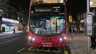 Decent Driver: Arriva London DAF DB300 Wright Gemini 2 DW336 LJ60 AWW PL-4