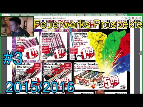 Feuerwerks Prospekte 2015/2016 #3 | Lidl/Norma/Centershop/Jawoll...