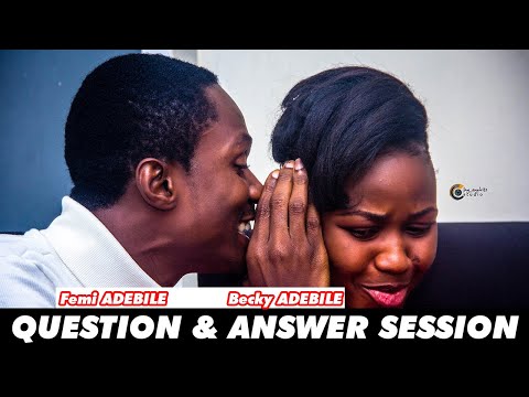 FEMI ADEBILE & BECKY'S || QUESTIONS & ANSWERS || BRIDAL SHOWER & BACHELOR'S EVE (Full Video)