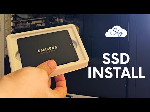 How to Install a Samsung 870 EVO SSD to increase PC Storage