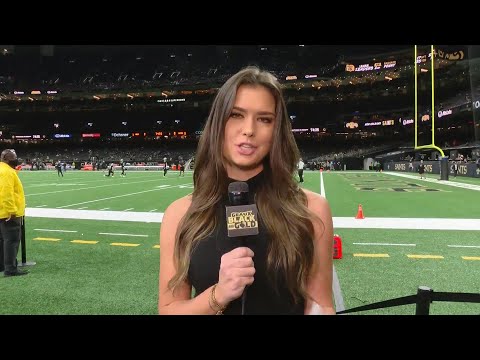 Former Saints Reporter Turned MLB Reporter Aileen Hnatiuk Won Opening Day