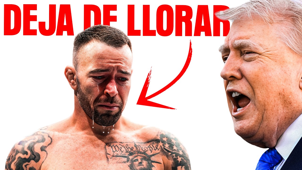 Colby Covington NO para de LLORAR!