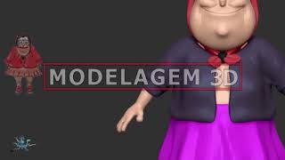 Eu vou fazer um mascote perfeito em 3D.