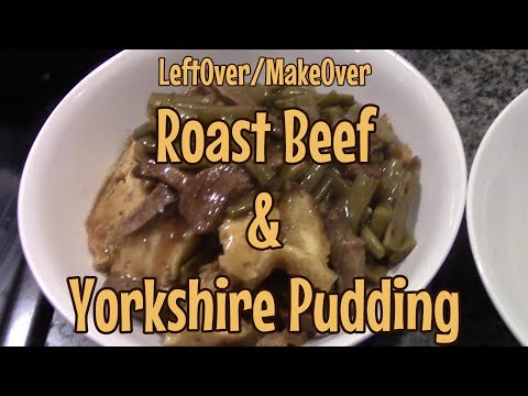 LeftOver Make Over Roast Beef Dinner