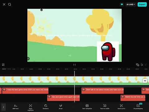 Badly made Rap battle Shadow milk vs Among us
