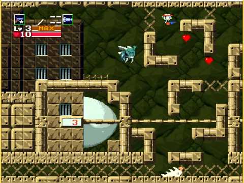 Let's Play Cave Story (Dokustu Monogatari) #2 - there's a password.... FOR AN EGG TO HATCH