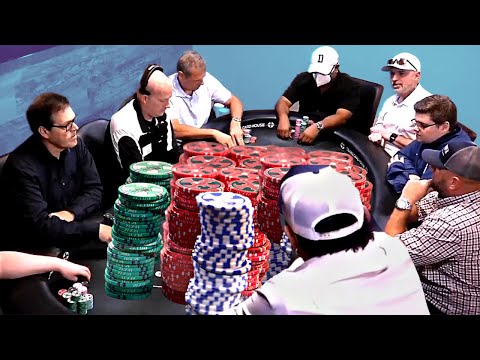 10 BIGGEST Pots (60K+) w/$300,000 On Table! SUPER High Stakes Cash Game