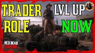 💥(SOLO) How to level up TRADER ROLE FAST in Red Dead Online (RDR2)💥