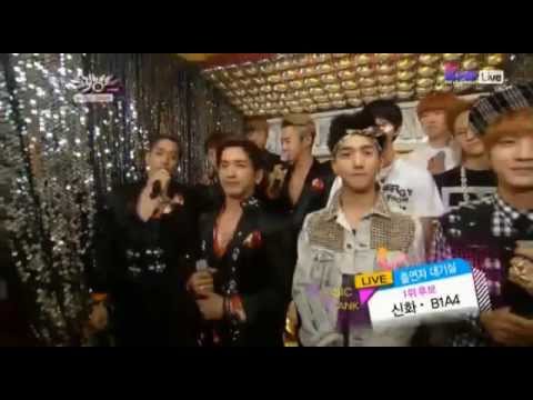 Music Bank 310513 B1A4 and SHINWA Cut