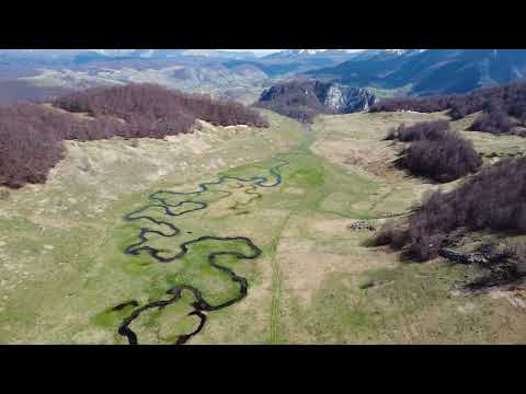 Studeni potok, Umoljani, Bosnia and Hercegovina, Drone 4k