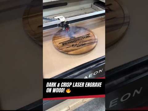 This Wood Laser Engraving is Too Perfect! 😍