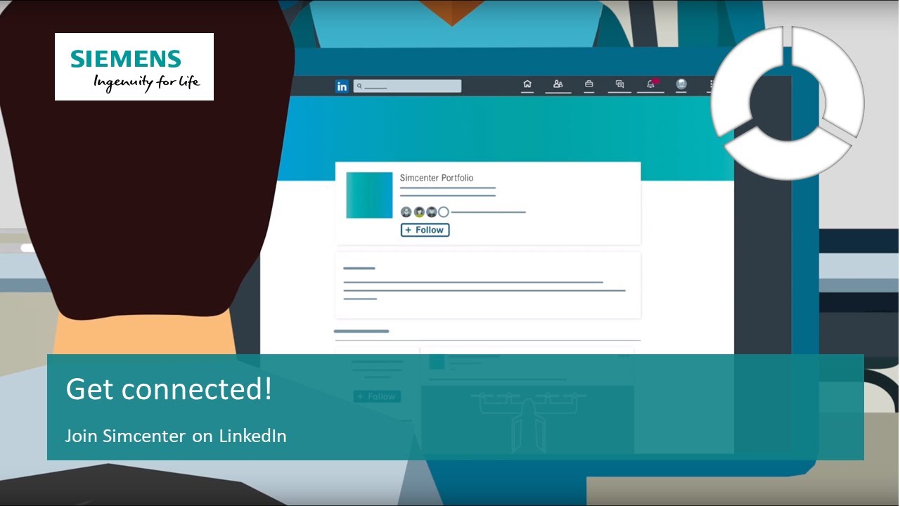 [Simcenter] Follow us on LinkedIn