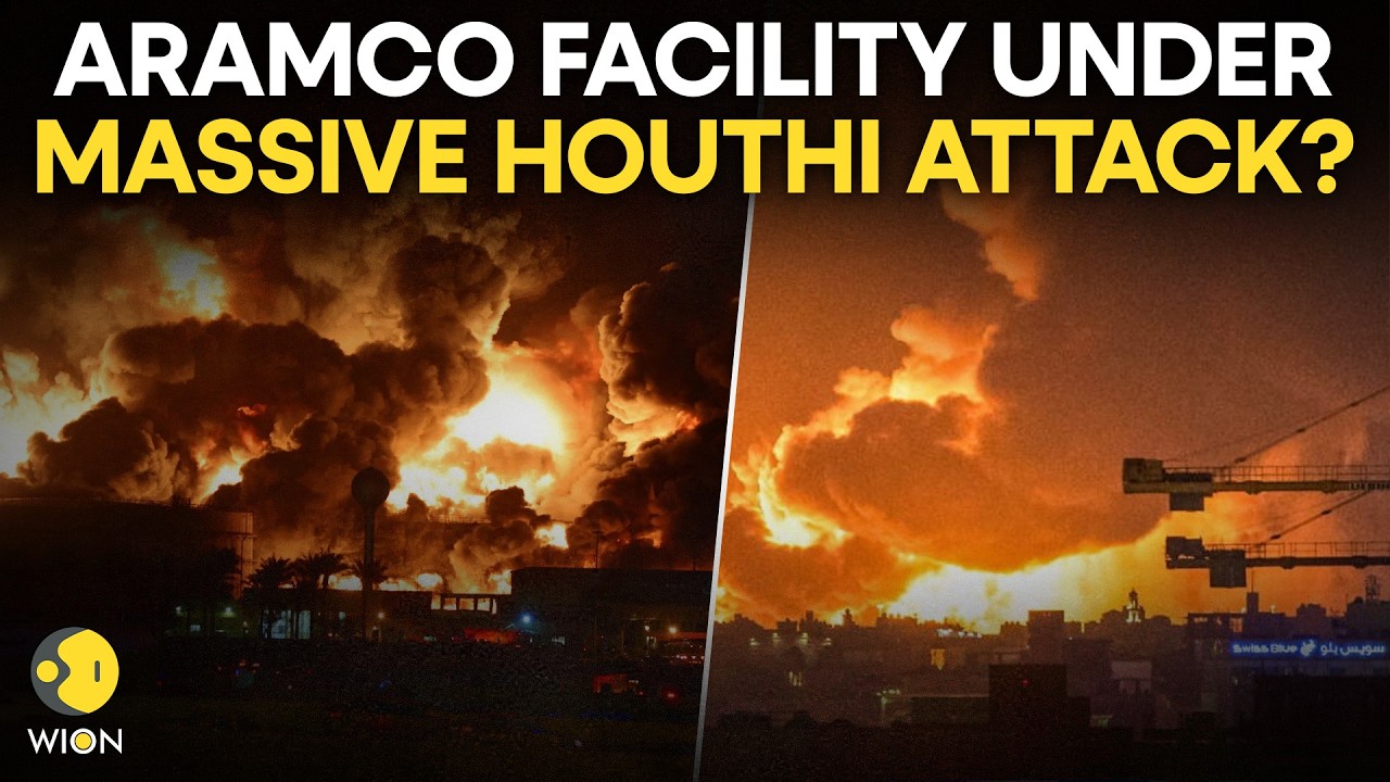 Saudi Vs Houthis LIVE: Houthis Claim Major Missile-Drone Attack On Aramco Facility In Riyadh | WION