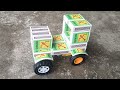 How To Make Matchbox Tractor From Home With Dc Motor Matchbox Tractor Diy Craft Tractor
