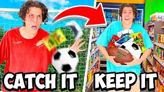 CRAZY ''CATCH IT YOU KEEP IT'' CHALLENGE w/ Zoe & Zhong (COMPILATION) | NichLmao