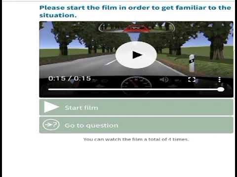 führerschein theorie (German driving licence theory)Lektion 5