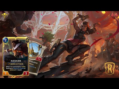 THIS NEW CHAMPION IS REALLY AMAZING!!🔥 | Samira + Akhsan deck | Legends of Runeterra