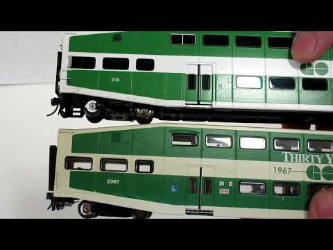 GO Transit Bi-level Car Unboxing