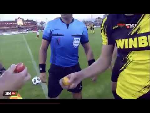 Необычный жребий во время матча на чемпионате Болгарии