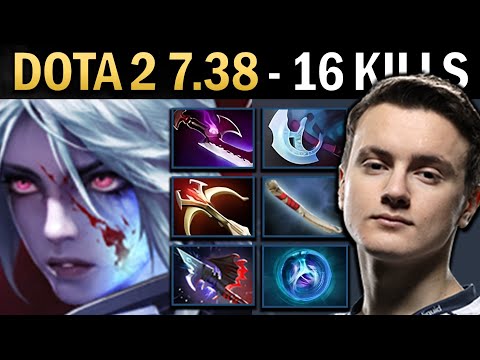Drow Ranger Gameplay Miracle with 16 Kills and Daedalus - Dota 2 7.38