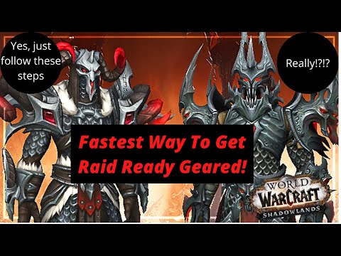 The Absolute Fastest Way To Gear Up In Shadowlands Hint: It's Not World Quests