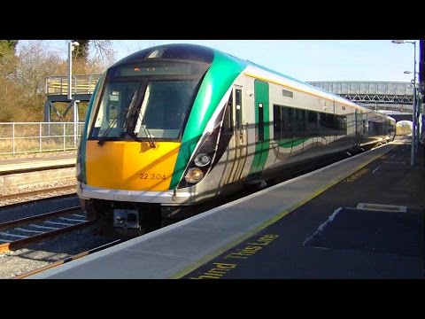 Irish Rail 22000 Class Intercity Train 22304 - Kildare Station