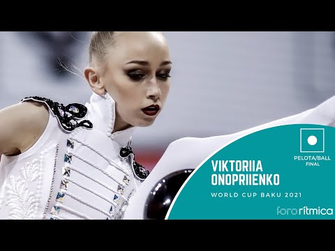 Viktoriia Onopriienko (pelota/ball) - Final World Cup Baku 2021