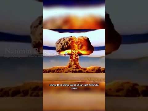 Sức mạnh bom sa hoàng Quả bom không thể sử dụng trong chiến tranh