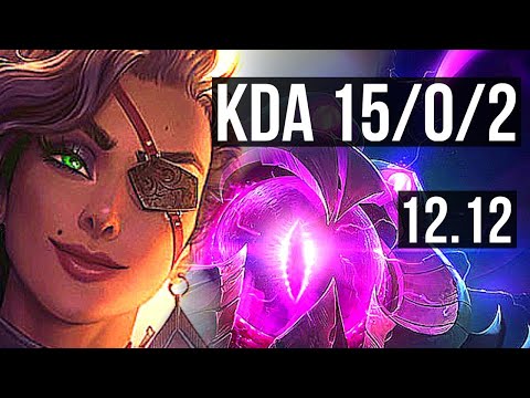 SAMIRA & Nautilus vs VEL'KOZ & Senna (ADC) | 15/0/2, 70% winrate, Legendary | KR Master | 12.12