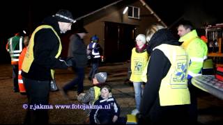 preview picture of video 'Oefening Brand in jachthaven Kortenhoef  26-02-2013'