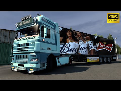 4K | DAF XF 95 M. COOIMAN | ProMods | ETS2 1.46 | Kraguvejac 🇷🇸 - Leskovac 🇷🇸