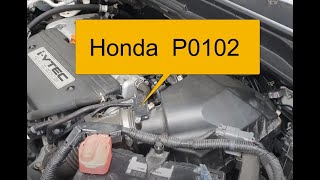 How to Fix a Honda  P0102 Code: Mass or Volume Circuit Low Input