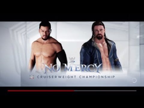 WWE 2K18 No Mercy: The Brian Kendrick vs Hideo Itami - Cruiserweight Championship (Full Match)