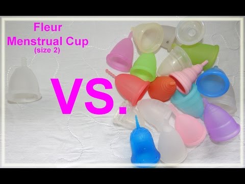 Fleur Cup vs Various Menstrual Cups - Comparison