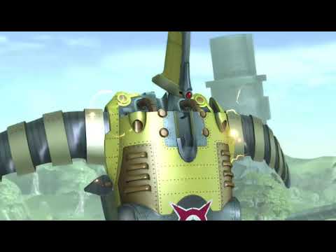 Blue Dragon: Me fighting Land Shark C (Hard Mode)